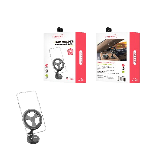 Magnetic Car Phone Holder | 360° Rotation for Smartphones