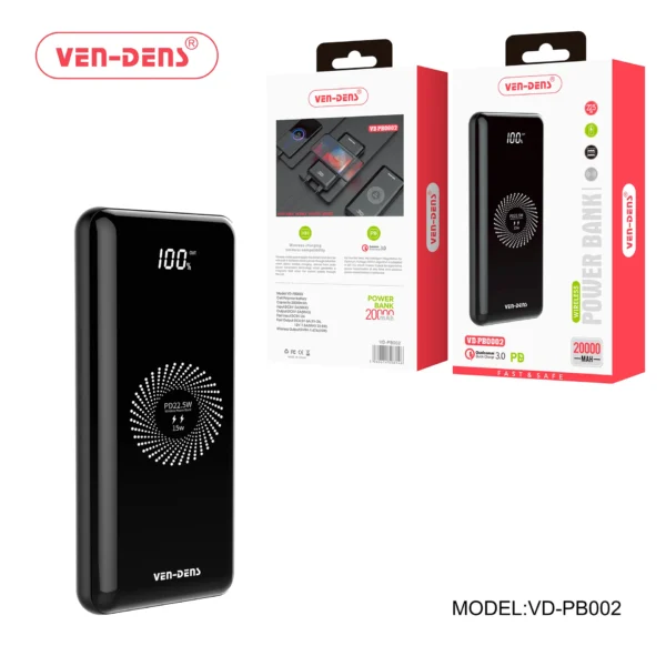 Power Bank 20000mAh with Qualcomm 3.0 & PD Fast Charging