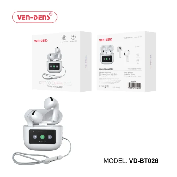 True Wireless Earphones with Type-C – Premium Sound
