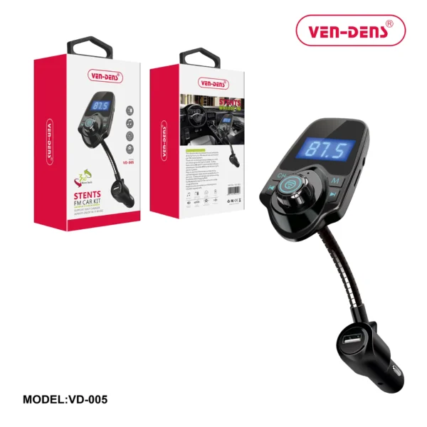 FM Transmitter Car MP3 Player & TF Card Charger